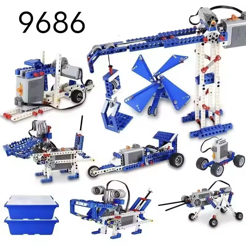 Sports Equipment For Schools - Set educativo STEM 9686, blocchi da