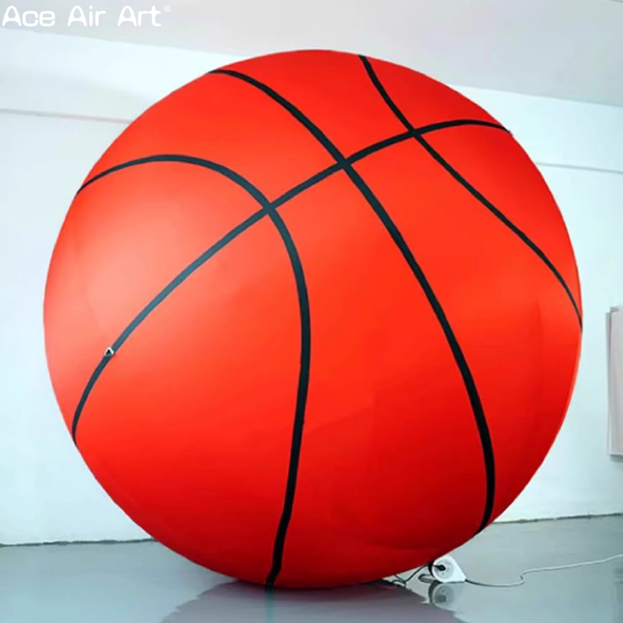 Sports Equipment Store - Logo personalizzabile del basket gonfiabile gigante