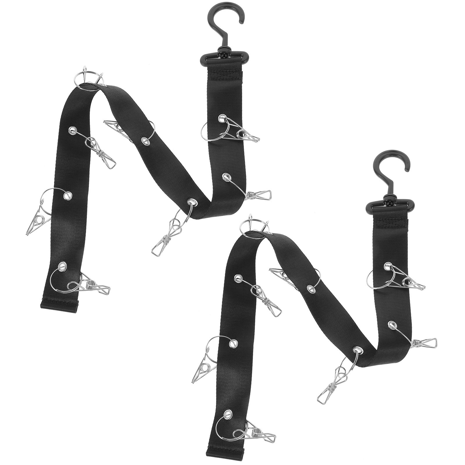 Sports Equipment Drying Rack - 2 Pezzi di Stendini Appendibili per