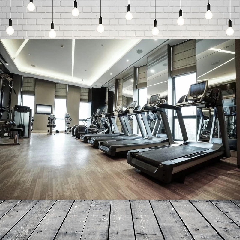 Sports Equipment Background - Sfondo Fotografico con Attrezzature da Palestra,