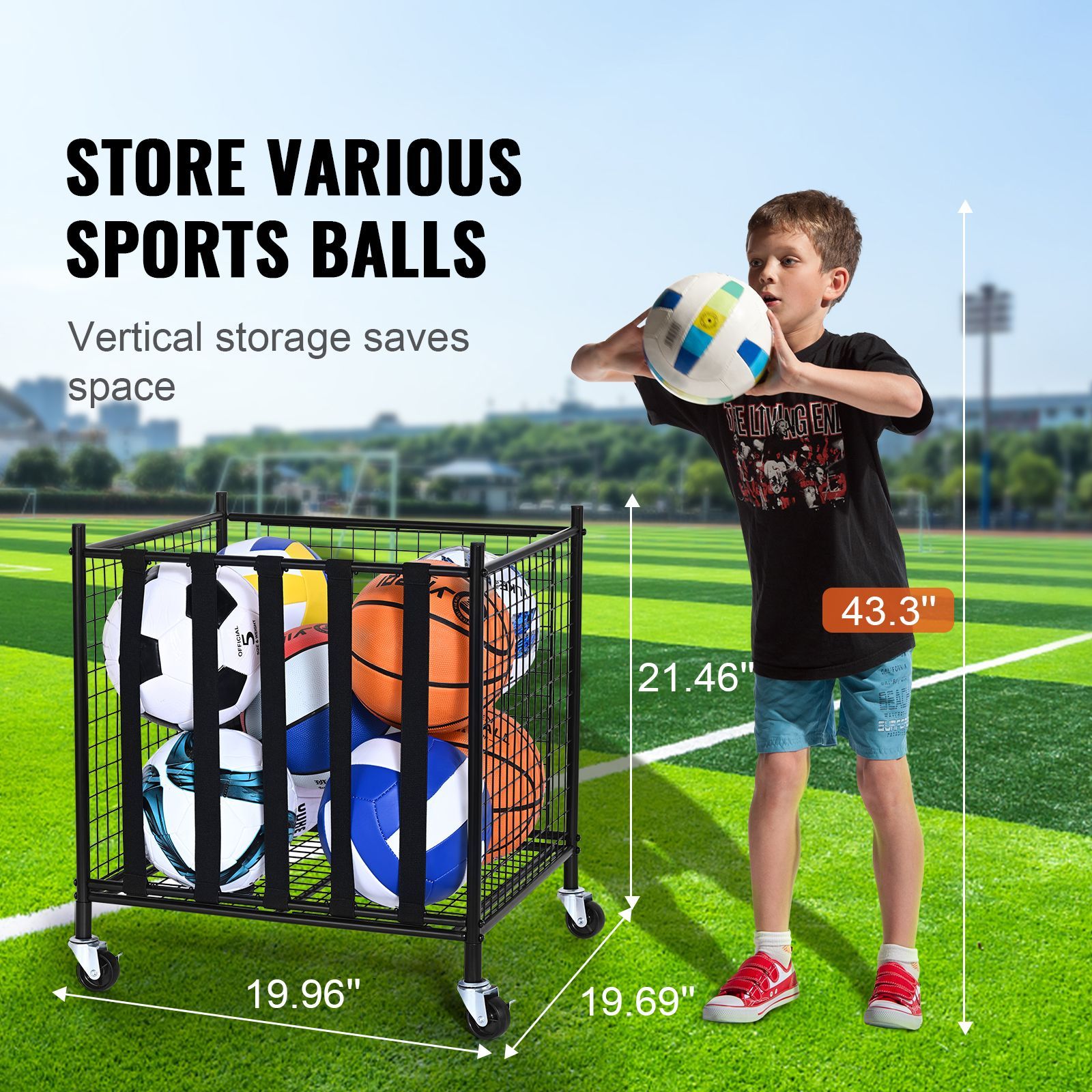 Carrello Porta Palloni Sportiv - Sports Equipment For Schools recensione e prezzo