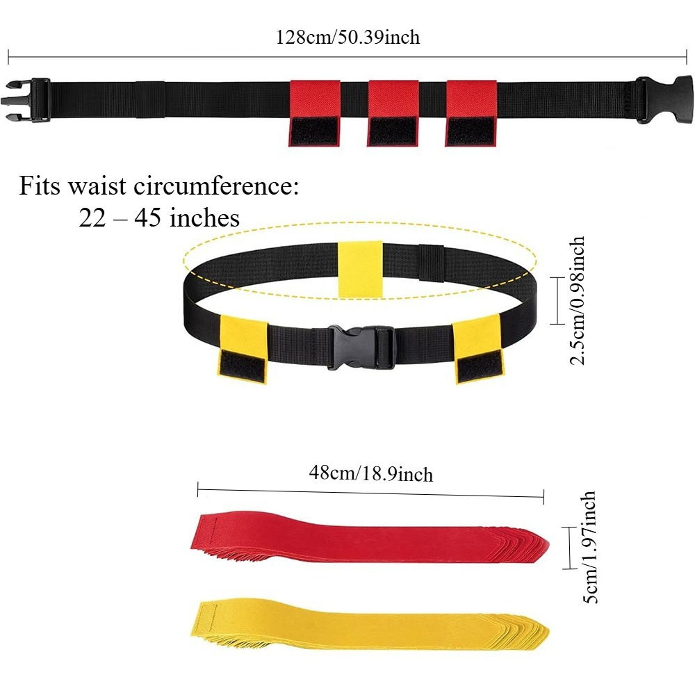Set di 6 Cinture per Flag Foot - Sports Equipment Game recensione e prezzo