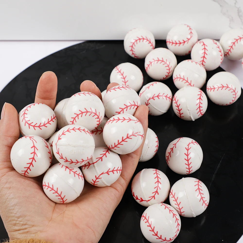 10Pcs 29mm Baseball Bouncy Bal - Sports Equipment For Schools recensione e prezzo